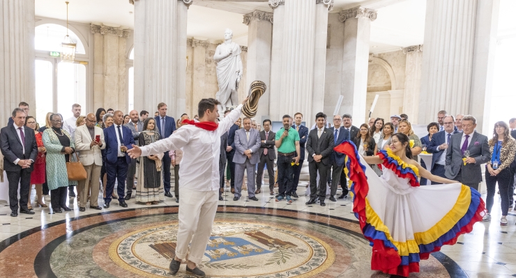 Embajada de Colombia en Irlanda inicia las celebraciones del Día de la Independencia con un evento oficial en Dublín  