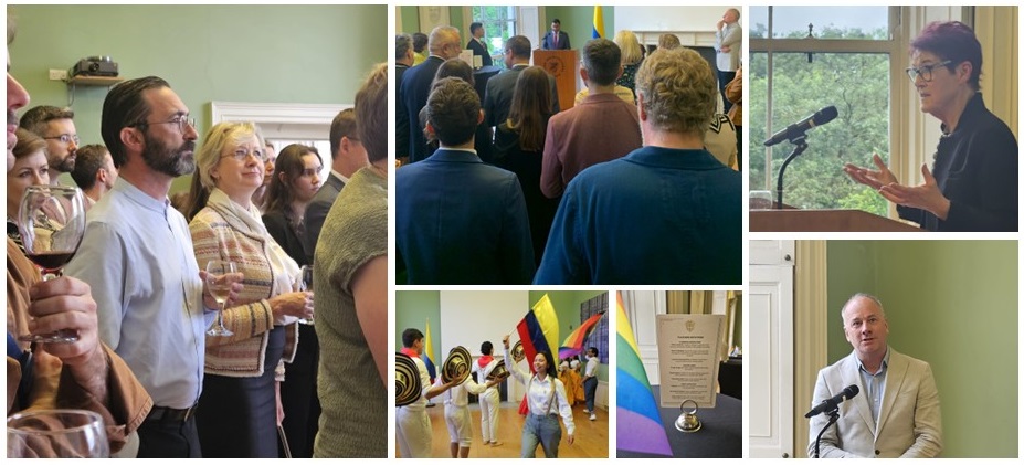 Embajada de Colombia en Irlanda lidera un encuentro para promover Diplomats for Equality y los derechos LGTBQI+ en el marco del Mes del Orgullo