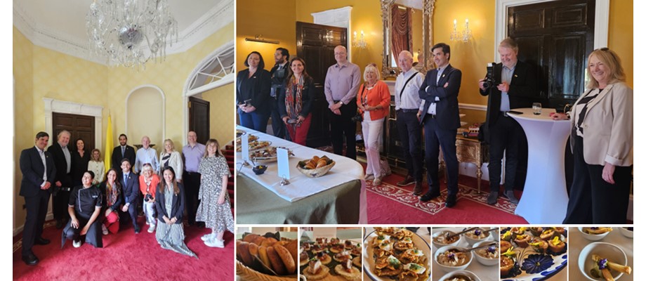 Embajadora de Colombia Betty Escorcia Baquero sostuvo encuentro con profesionales del turismo en Irlanda con el fin de promover “El país de la belleza” como destino para los viajeros irlandeses