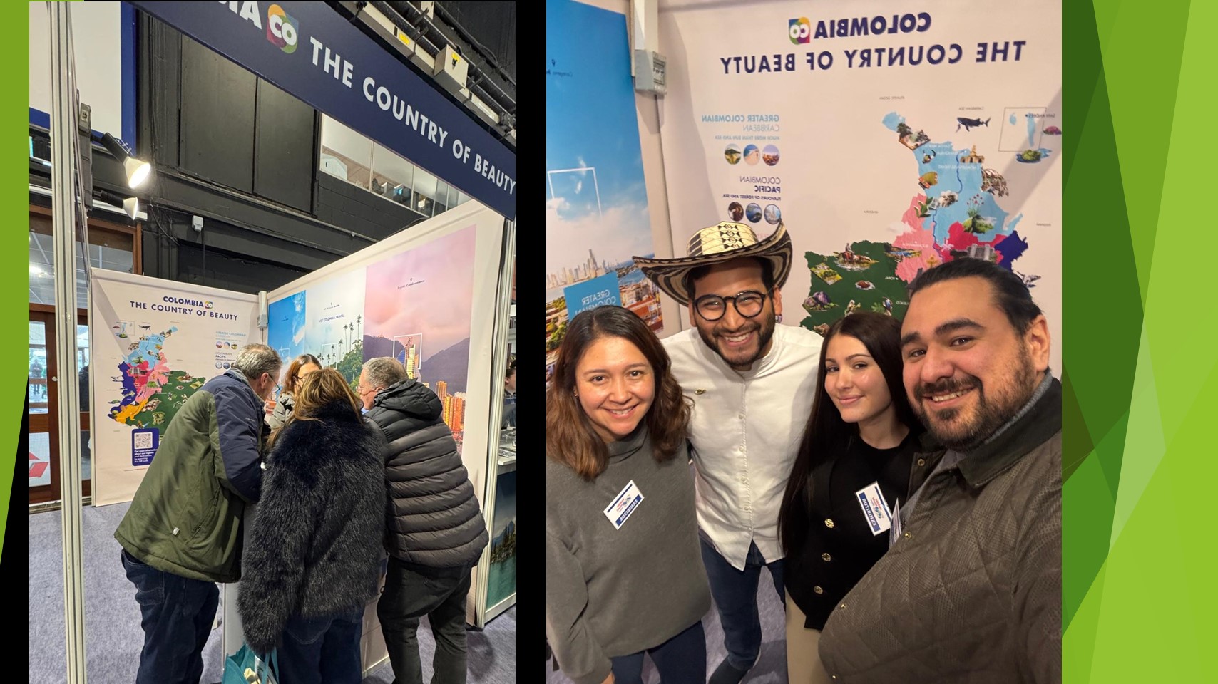 Colombia se presenta como destino turístico de primer nivel en el Holiday World Show Dublin 2026