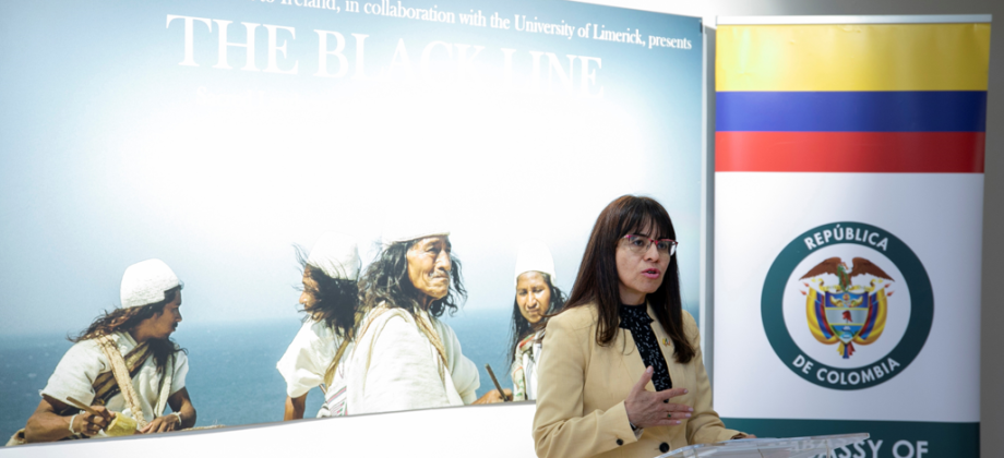 La Embajada de Colombia presentó La línea negra y su mensaje de sostenibilidad en Limerick
