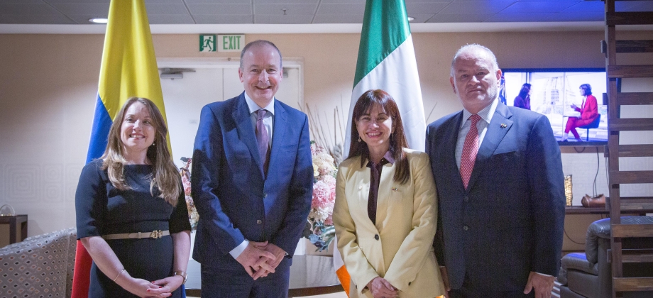 Colombia recibe visita del Tánaiste - Viceprimer Ministro de Irlanda, Micheál Martin
