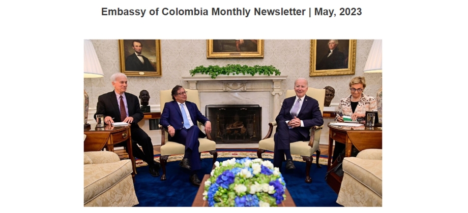 Boletín de la Embajada de Colombia en Irlanda de mayo de 2023