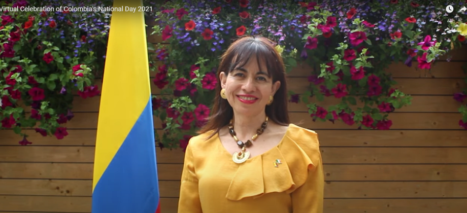 Virtual Celebration of Colombia's National Day 
