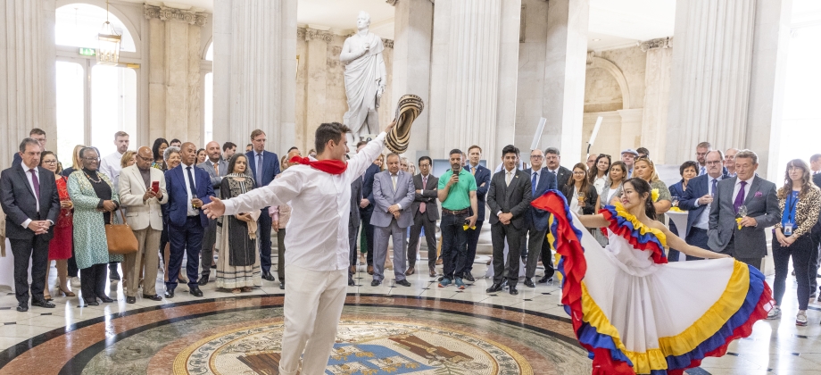 Embajada de Colombia en Irlanda inicia las celebraciones del Día de la Independencia con un evento oficial en Dublín  