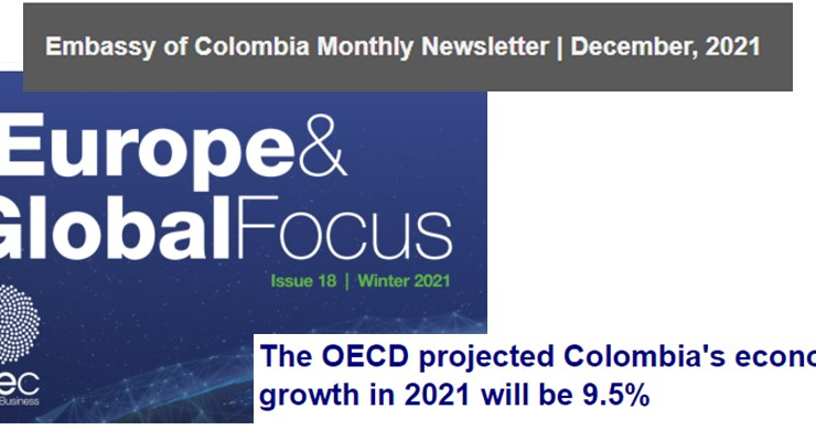 Embassy of Colombia Monthly Newsletter | December, 2021